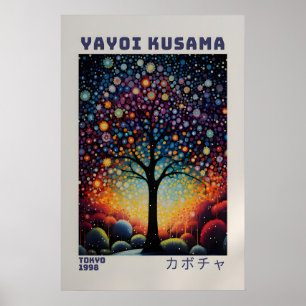 Affiche Yayoi Kusama - Impression abstraite de Yay