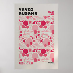 Affiche Yayoi Kusama - Impression abstraite de Yay