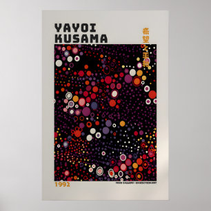 Affiche Yayoi Kusama - Impression Abstraite de Yay