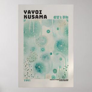 Affiche Yayoi Kusama - Impression Abstraite de Yay