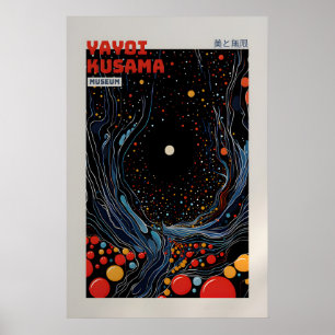 Affiche Yayoi Kusama - Impression Abstraite Yayoi 