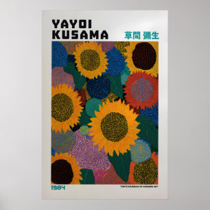 Affiche Yayoi Kusama - Inspirée de Yayoi Kusama