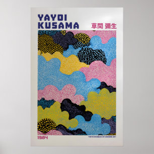 Affiche Yayoi Kusama - Inspirée de Yayoi Kusama