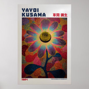 Affiche Yayoi Kusama - Inspirée de Yayoi Kusama