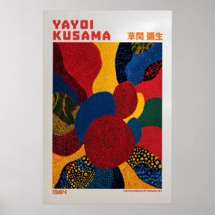 Affiche Yayoi Kusama - Inspirée de Yayoi Kusama