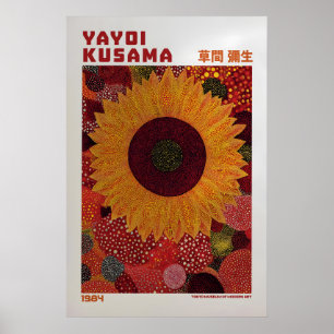 Affiche Yayoi Kusama - Inspirée de Yayoi Kusama