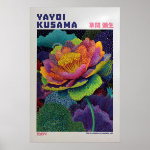 Affiche Yayoi Kusama - Inspirée de Yayoi Kusama