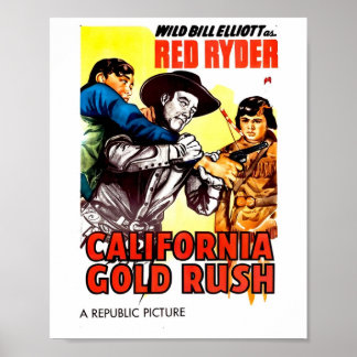 Affiches Classic Gold Rush
