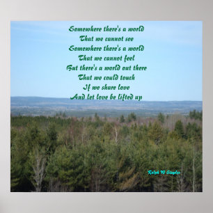 Affiches d'amour de part