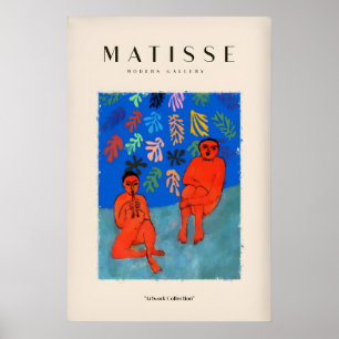 Affiches d'art de Matisse - Deux personnages affic