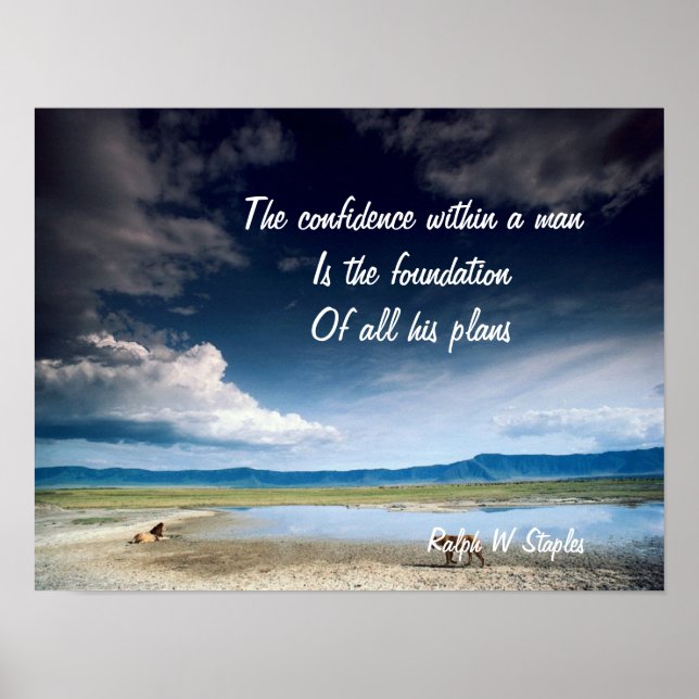 affiches de discours motivationnel (Devant)