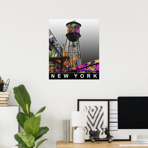 affiches de graffiti à New York