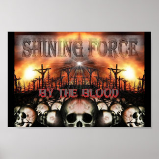 Affiches de la force brillante