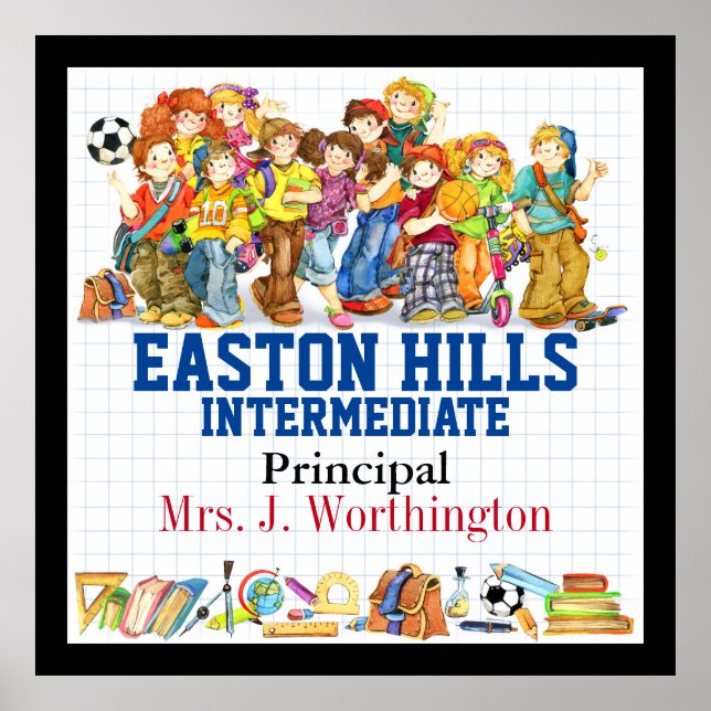 Affiches de l'administration scolaire et des ensei (Devant)