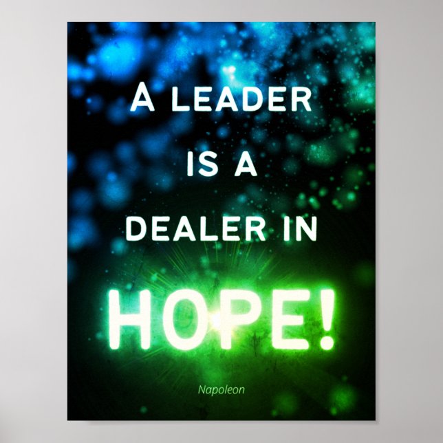 Affiches de leadership - Napoléon (Devant)