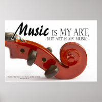 Affiches de l'instrument Viola - Cadeaux Joueurs d