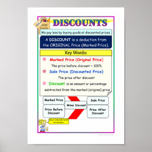Affiches de maths Remises Notes & Formule