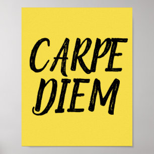 Affiches de motivation CARPE DIEM
