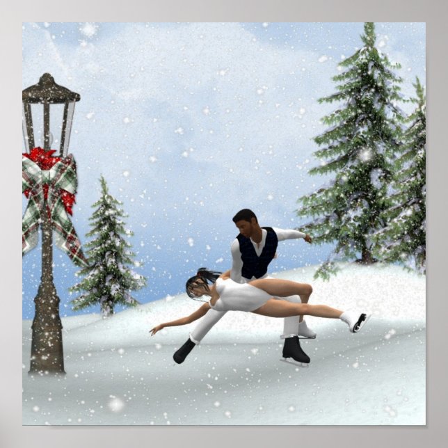 Affiches de patinage (Devant)