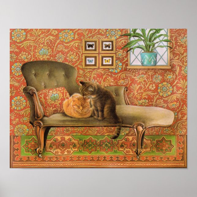 affiches de peinture de chats (Devant)