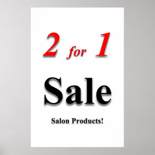 Affiches de salon de coiffure pour hommes 2 pour 1