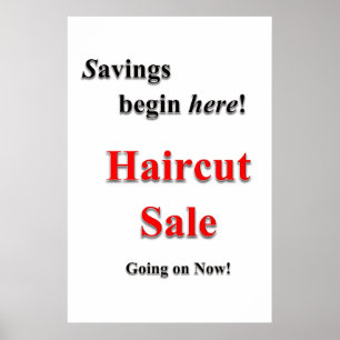 Affiches de salon de coiffure pour hommes Soldes d