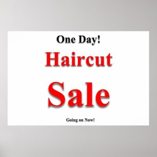 Affiches de salon de coiffure pour hommes Soldes d