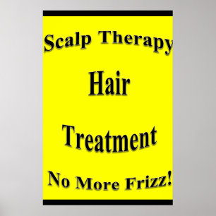 Affiches de salon de coiffure pour thérapie du cui