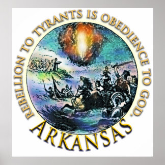 Affiches de thé de l'Arkansas