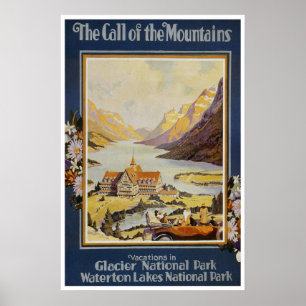 Affiches de Vintage voyage - parc national de