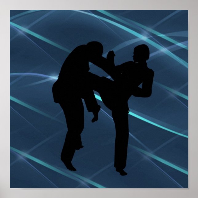 Affiches des arts martiaux (Devant)