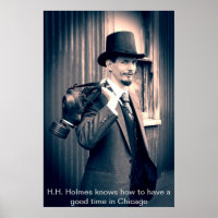 Affiches des tueurs : H.H. Holmes