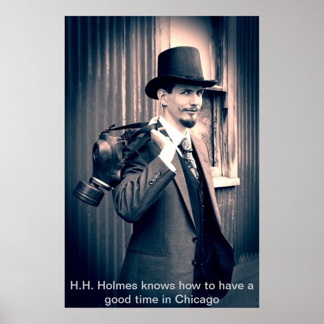 Affiches des tueurs : H.H. Holmes (Devant)