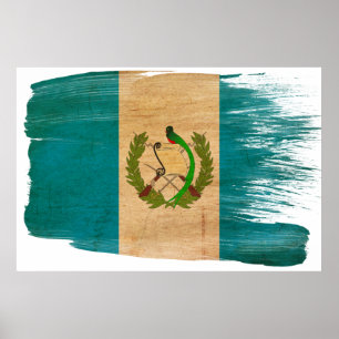 Affiches du drapeau guatémaltèque