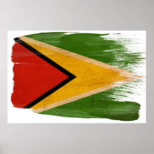 Affiches du drapeau guyanais