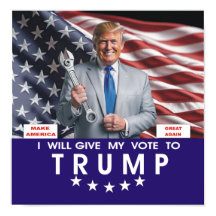 AFFICHES ÉLECTORALES TRUMP