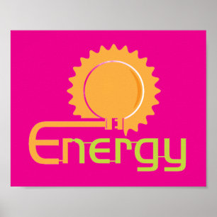 Affiches et impressions pour une énergie drôle