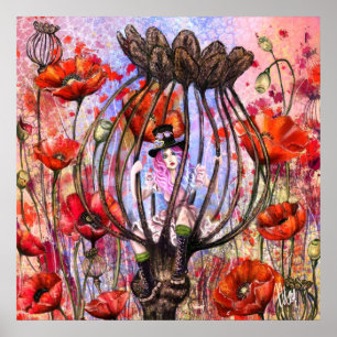 Affiches Fantastiques de Coquelicots