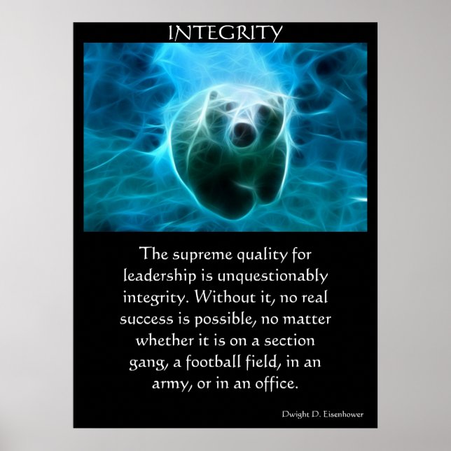 Affiches INTEGRITY (Devant)
