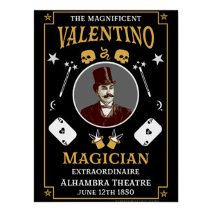 affiches magiques victoriennes vintages classiques