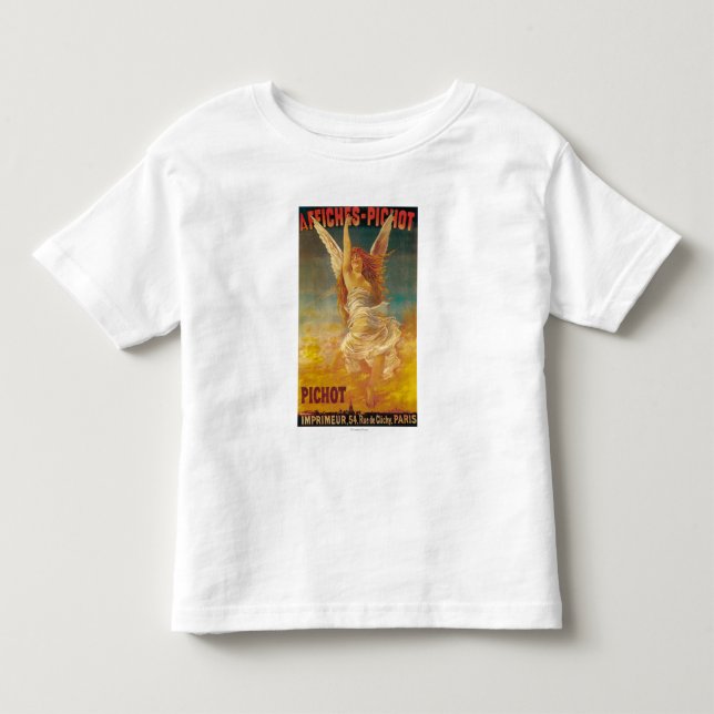 Affiches-Pichot förderndes Plakat Kleinkind T-shirt (Vorderseite)