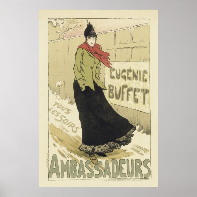 Affiches vintages en français - Ambassadeurs (Devant)