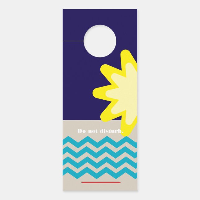 Affichette de porte (Devant)