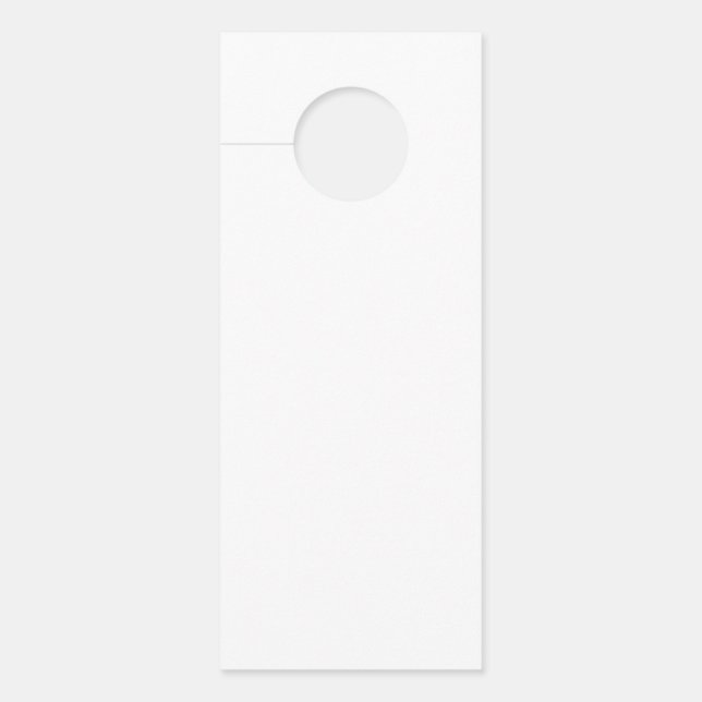 Affichette de porte (Devant)