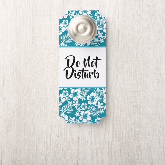 Affichette de porte (Sur le bouton)