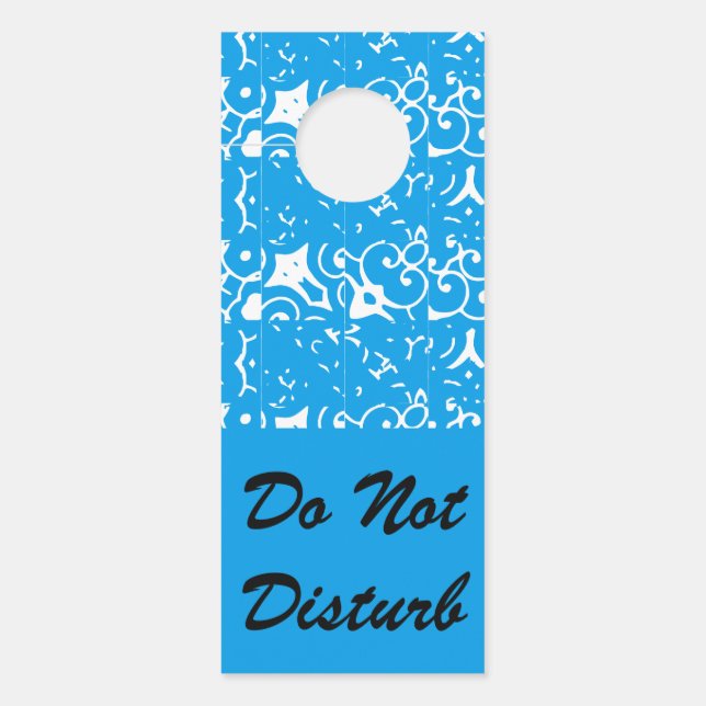 Affichette de porte (Devant)