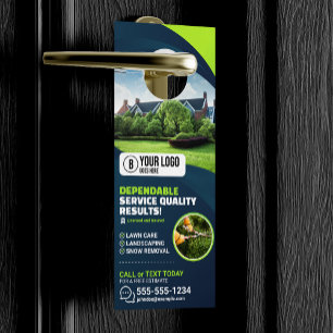 Affichette De Porte Aménagement paysager de pelouse professionnel Jard
