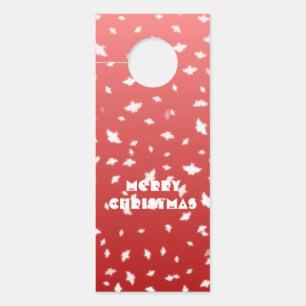 Affichette De Porte Anges de Noël