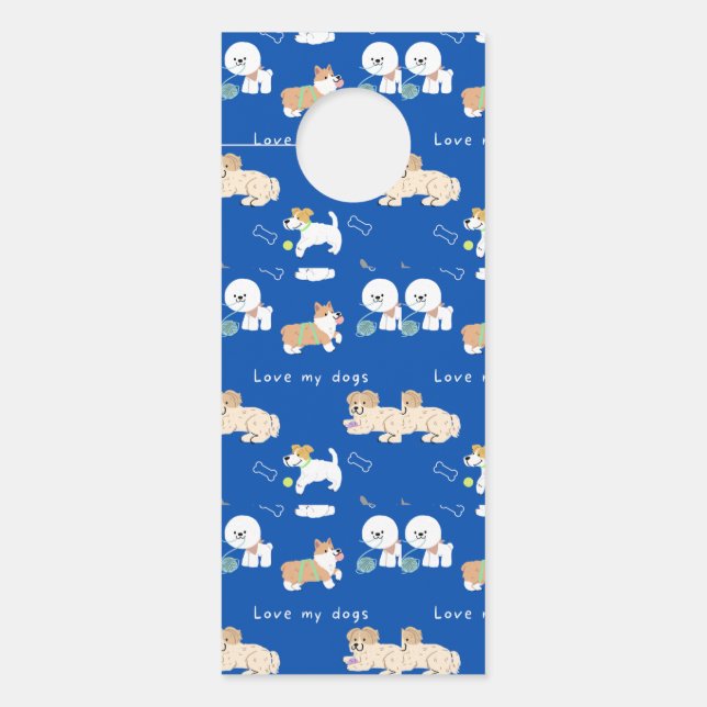 Affichette De Porte animal (Devant)