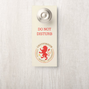 Affichette De Porte Badge de fierté de la maison GRYFFINDOR™ Lion Roug